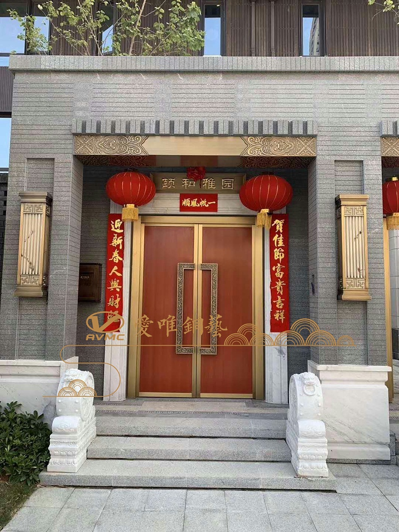 銅門(mén)廠家愛(ài)唯銅藝